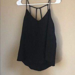 COTTON ON BLACK STRAPPY TANK